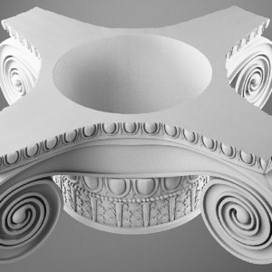 Фото 3D моделирования колонны