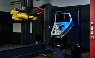 Фото 3D сканирования двери авто 2