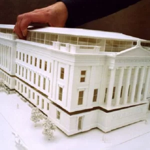 Баннер 3D печать здания