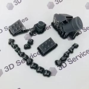 Фото печать на 3д принтер полимером formlabs 3d services 5