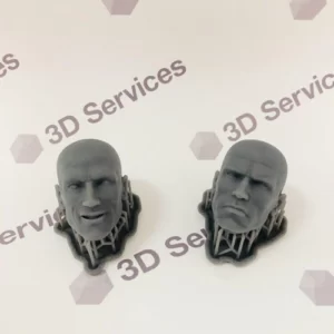 Фото печать на 3д принтер полимером formlabs 3d services 6