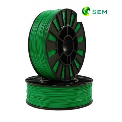 Фото PLA пластика SEM 1,75 мм зелёный