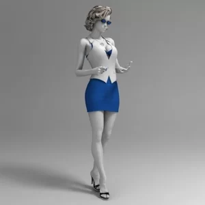 Фото 3D моделирование манекена 2