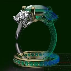 Фото 3D сканирования кольца
