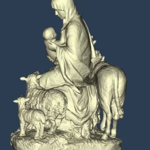 3D сканирования скульптуры