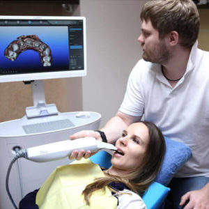 Фото 3D сканирования зубов
