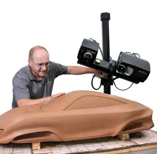 3D сканирование прототипа авто