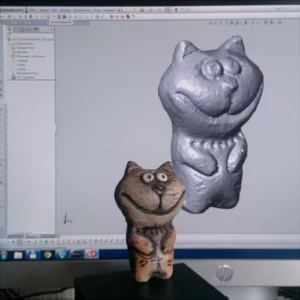Фото 3D сканирования игрушки