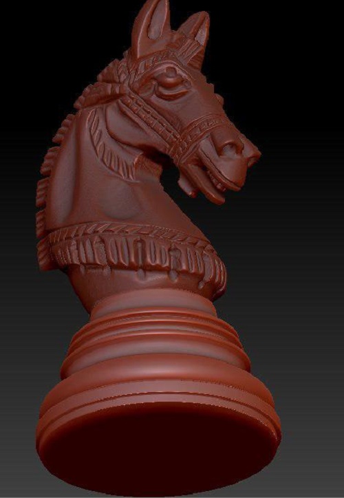 Фото 3D сканирование фигуры лошади 1