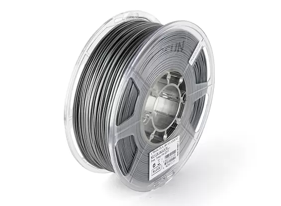 Фото нити для 3D принтера eSUN 3D FILAMENT PLA SILVER 1.75 мм