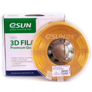 Фото нити для 3D принтера eSUN 3D FILAMENT ABS GOLD 1.75 мм