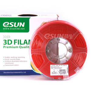 Фото нити для 3D принтера eSUN 3D FILAMENT ABS RED 1.75 мм