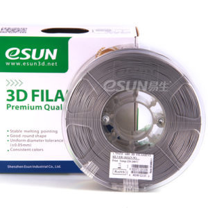 Фото нити для 3D принтера eSUN 3D FILAMENT ABS SILVER 1.75 мм