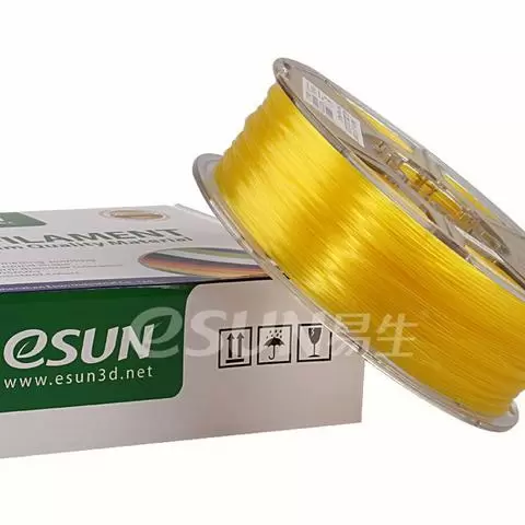 Фото нити для 3D принтера eSUN 3D FILAMENT PLA Glass Lemon Yellow 1.75 мм 2
