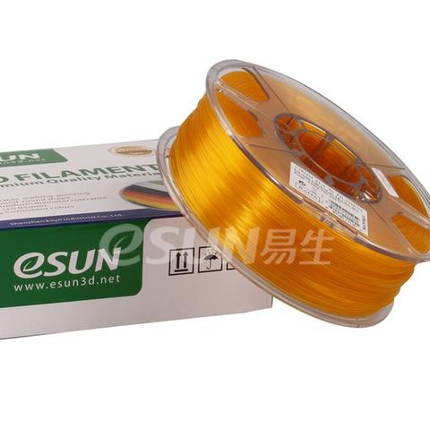 Фото нити для 3D принтера eSUN 3D FILAMENT PLA Glass Orange 1.75 мм 2