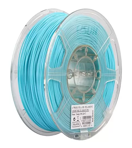 Фото нити для 3D принтера eSUN 3D FILAMENT PLA LIGHT BLUE 1.75 мм 2