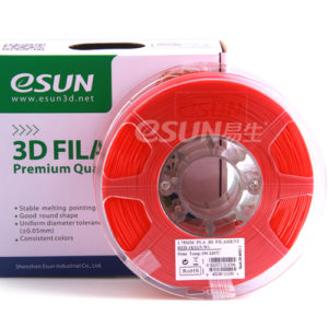 Фото нити для 3D принтера eSUN 3D FILAMENT PLA RED 1.75 мм 1