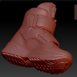 фото 3D сканирование ботинка
