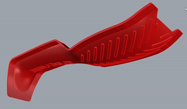 Фото 3D-моделирование санок на колени 2