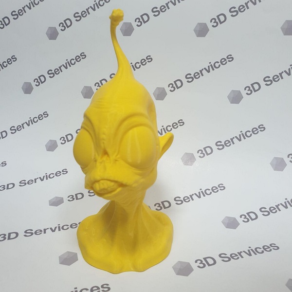 Фото 3D-печать монстра на 3д принтере 1