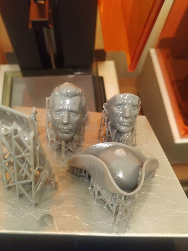 3D печать человеческих голов 1