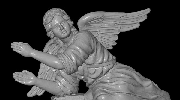 3D сканирование фигурки ангела 2