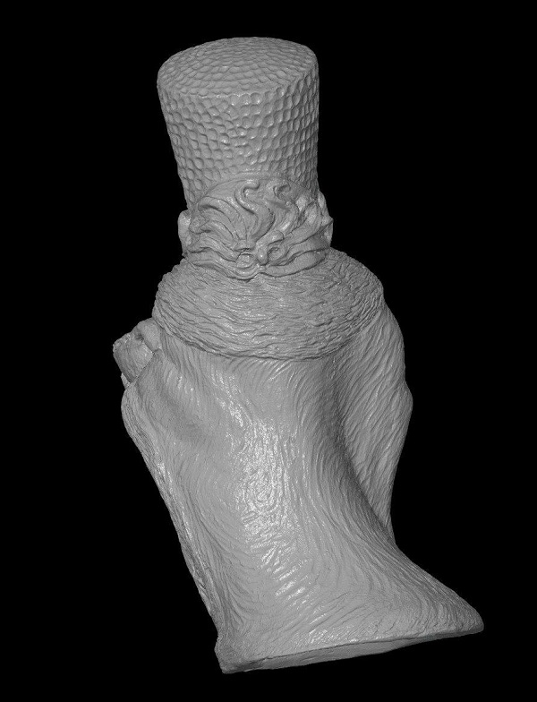 3D сканирование фигурки гнома 1