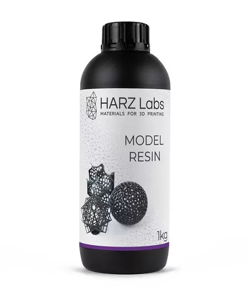 Фото фотополимера HARZ Labs Model LCD/DLP 1 л черный