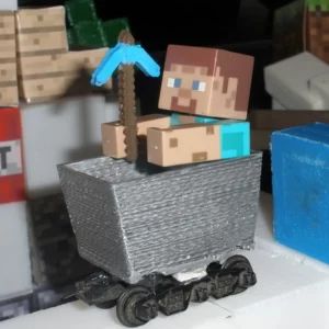 Фото 3D-печать моделей из игры Minecraft 6