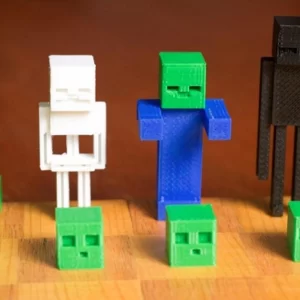 Фото 3D-печать моделей из игры Minecraft 8