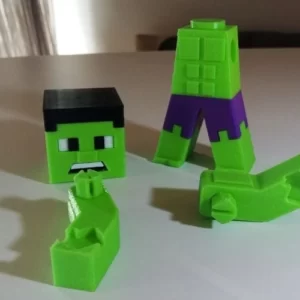Фото 3D-печать моделей из игры Minecraft 11