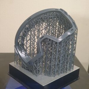 Фото 3D печать защитной маски из пластика 1