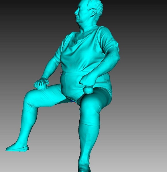 Фото 3D сканирование статуэтки 2
