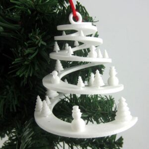 Фото 3D печать новогодних украшений 3