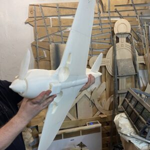 Фото 3D-печать модели самолета из PLA пластика 2