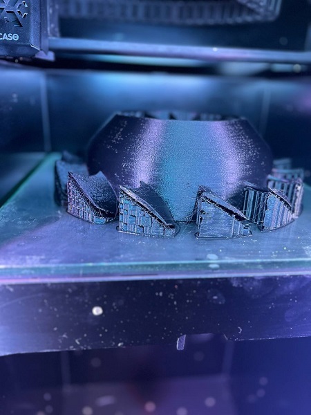 Фото 3D печать крыльчатки из ABS-PС 2