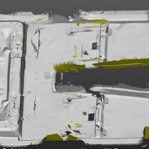 Фото 3Д сканирование пола автомобиля под производство ковриков 7
