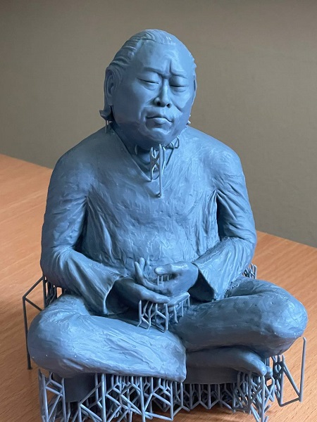 3D печать статуэтки тибетского монаха 1