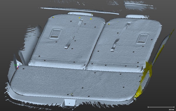 Фото 3D сканирование пола автомобиля 2