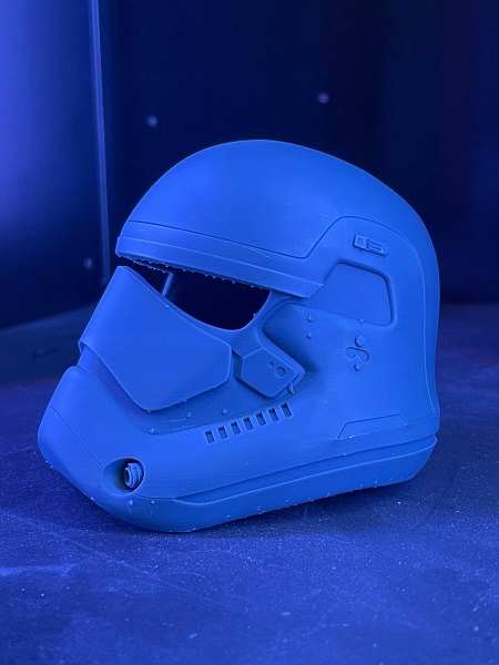 Фото 3D печать шлема Звездных войн 1