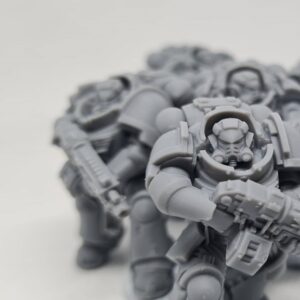 Фото 3D печать миниатюр Warhammer 1