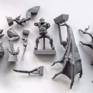 Фото 3D печать миниатюр Warhammer 2