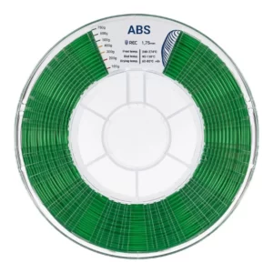 Фото ABS пластик для 3D принтера REC зеленый 1.75 1 кг