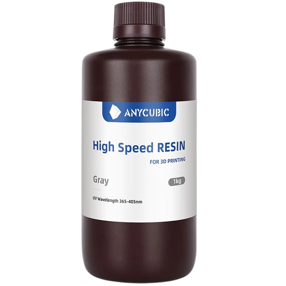 Фото Фотополимер Anycubic High Speed Resin серый 1 кг