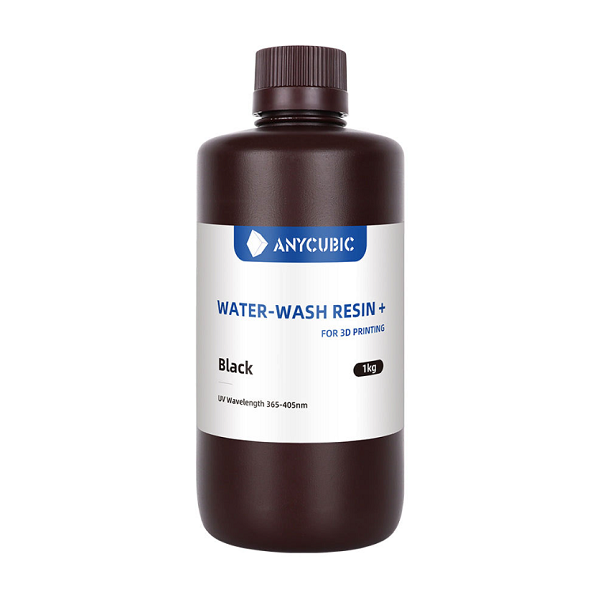 Фото Фотополимер Anycubic Water-Wash Resin+ черный 1кг