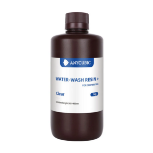 Фото Фотополимер Anycubic Water-Wash Resin+ прозрачный 1кг
