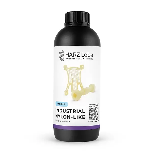Фото Фотополимерная смола HARZ Labs Industrial Nylon-like 1 кг 1
