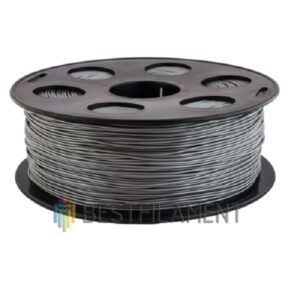 Фото PETG пластик для 3D принтера Bestfilament серебристый металлик 1.75 1 кг