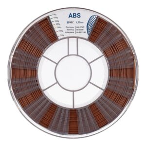 Фото ABS пластик для 3D принтера REC коричневый 1.75 1 кг