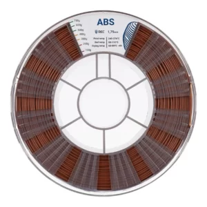 Фото ABS пластик для 3D принтера REC коричневый 1.75 1 кг